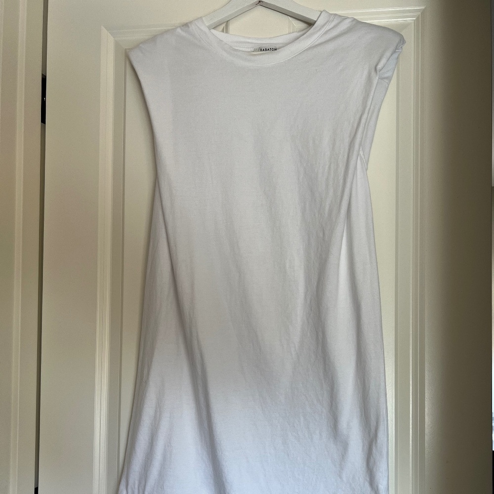 Babaton Shoulder Pad Dress XS